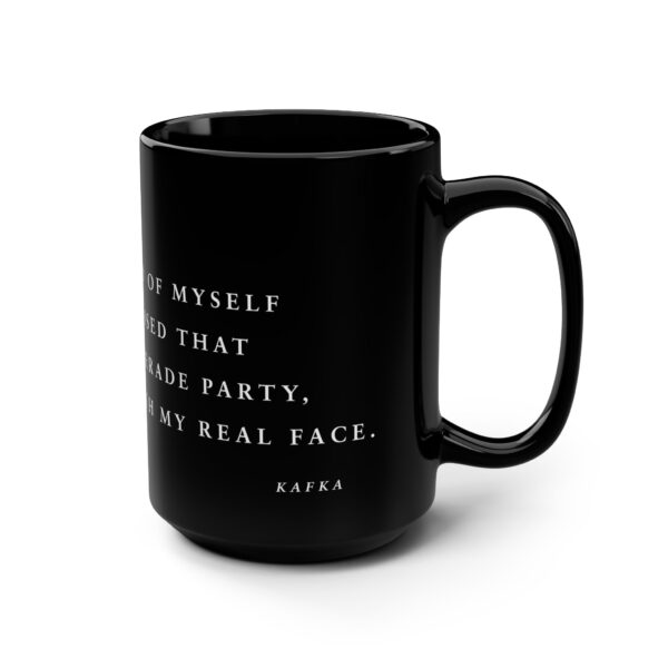 Kafka Coffee Mug Quote - Word Coffee Mug - Image 3
