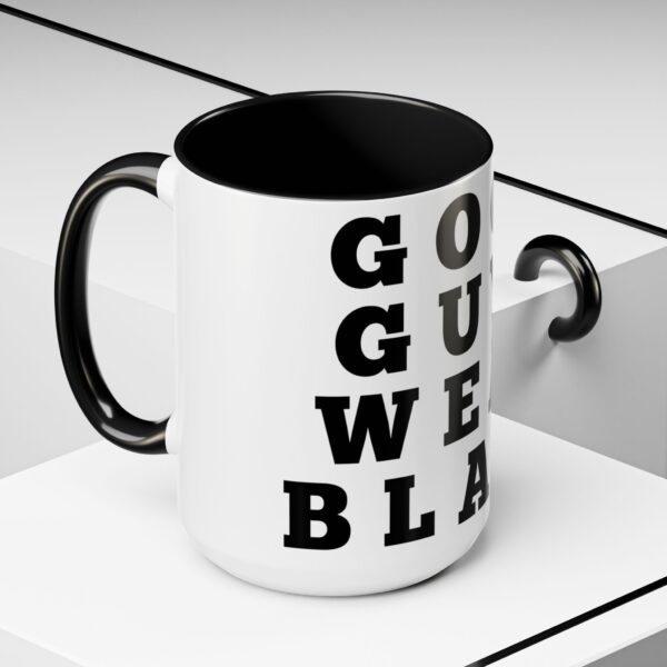 Good Guys Wear Black - Chuck Norris Movie Quote Coffee Mug - Image 4