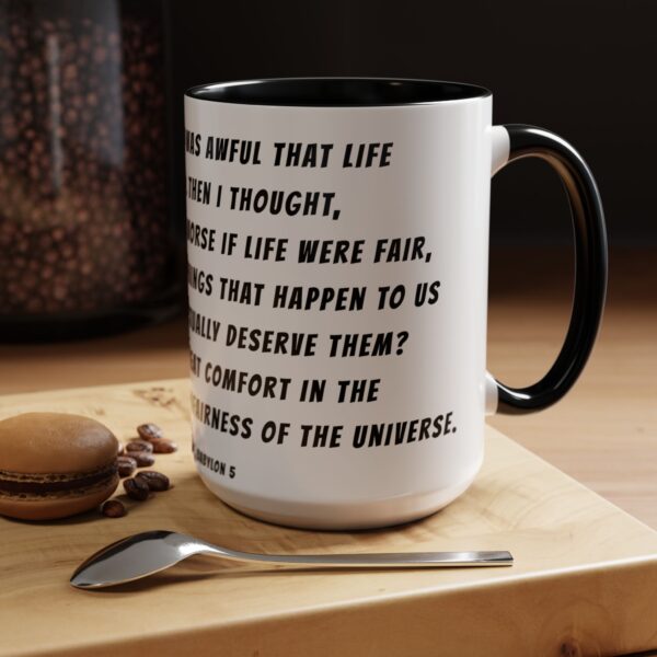 Babylon 5 Quote Mug - Marcus Cole Quote - Science Fiction Quote Mug - Image 4