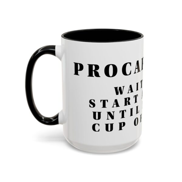 Coffee Lovers Word Mug - Coffee Humor Mug - Procaffeinate - Coffee Gift Mug