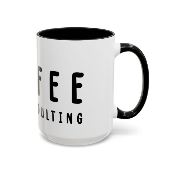 Coffee Lovers Word Mug - Coffee Before Adulting - Funny Coffee Gift Mug - Image 3