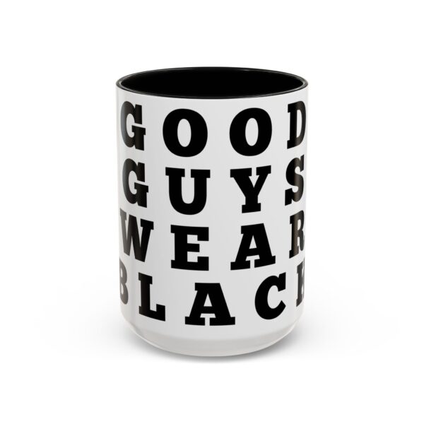 Good Guys Wear Black - Chuck Norris Movie Quote Coffee Mug - Image 2