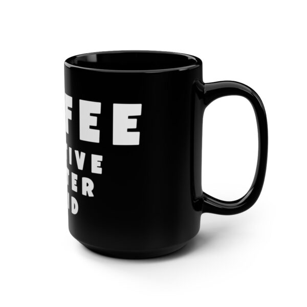 Coffee Lovers Word Mug - Coffee Creative Lighter Fluid - Coffee Mug for Artists - Image 3