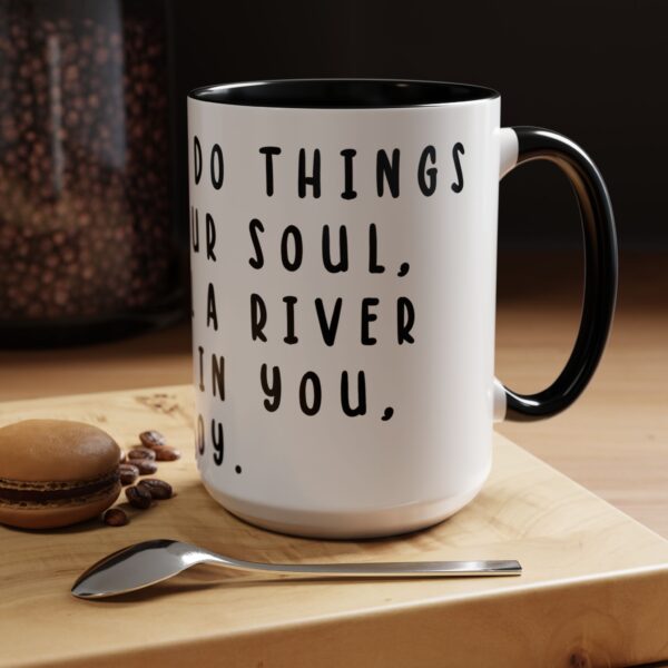 Inspirational Word Mug - When you do things from your soul. - Word Mug for Creatives, Artists and Entrepreneurs - Image 4