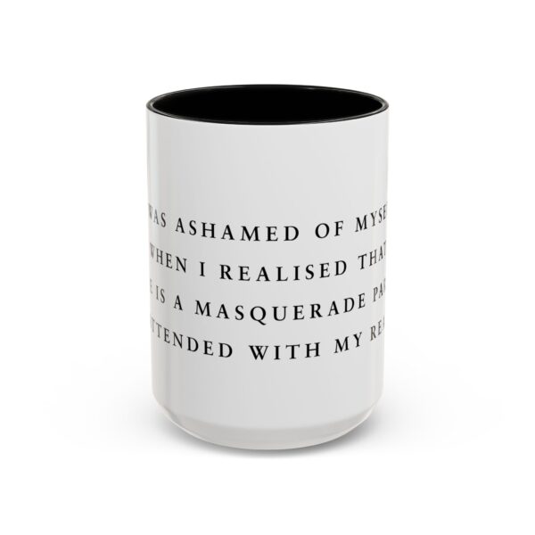 Kafka Coffee Mug Quote - Word Coffee Mug - Image 2