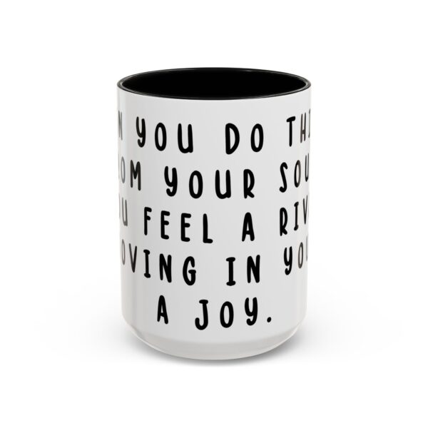 Inspirational Word Mug - When you do things from your soul. - Word Mug for Creatives, Artists and Entrepreneurs - Image 2