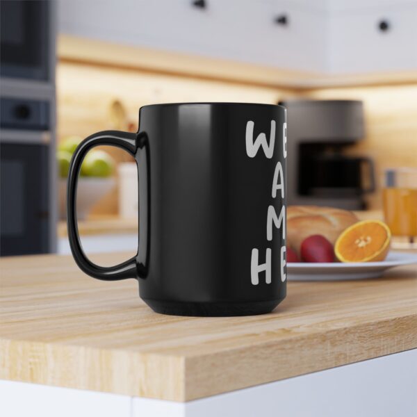 Alice in Wonderland Quote Mug - We're All Mad Here. - Mad Hatter Quote Mug - Image 4