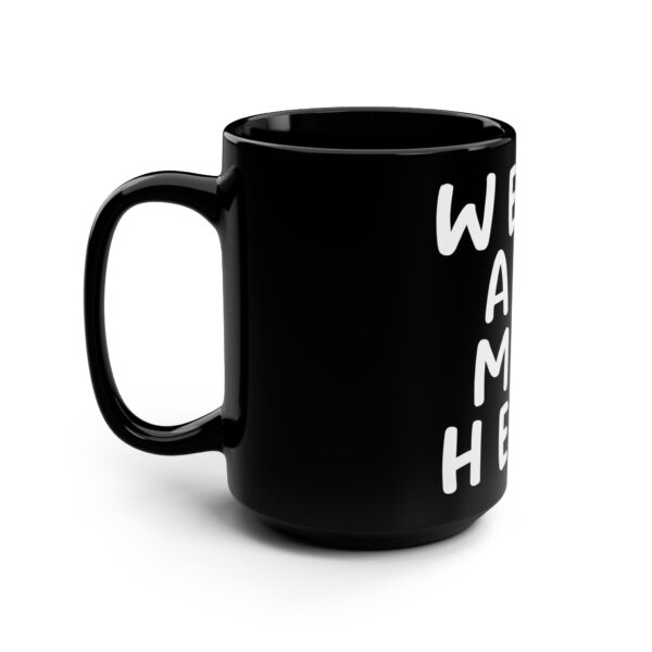 Alice in Wonderland Quote Mug - We're All Mad Here. - Mad Hatter Quote Mug