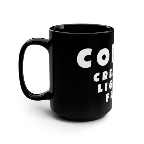 Coffee Lovers Word Mug - Coffee Creative Lighter Fluid - Coffee Mug for Artists