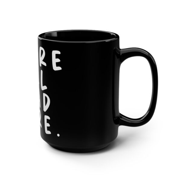Alice in Wonderland Quote Mug - We're All Mad Here. - Mad Hatter Quote Mug - Image 3