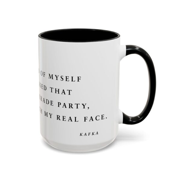 Kafka Coffee Mug Quote - Word Coffee Mug - Image 3