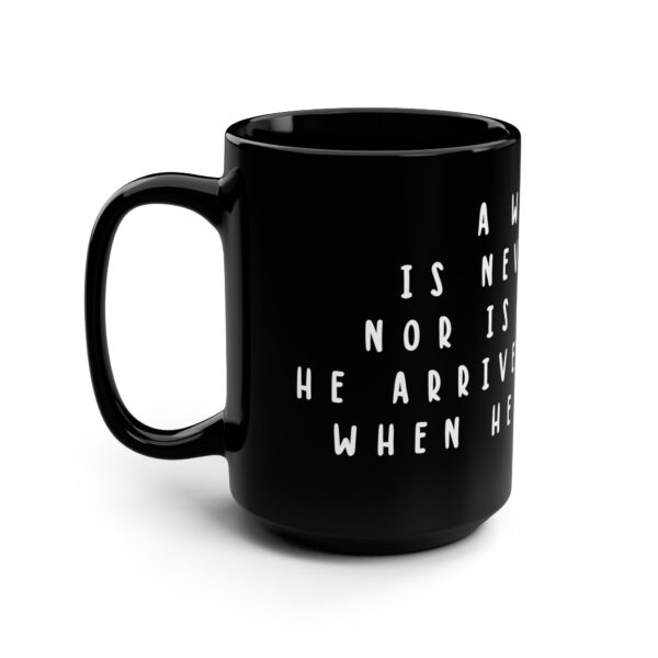 Tolkien Quote Mug - Gandalf Quote - A Wizard is Never Late - Fantasy Gift Mug