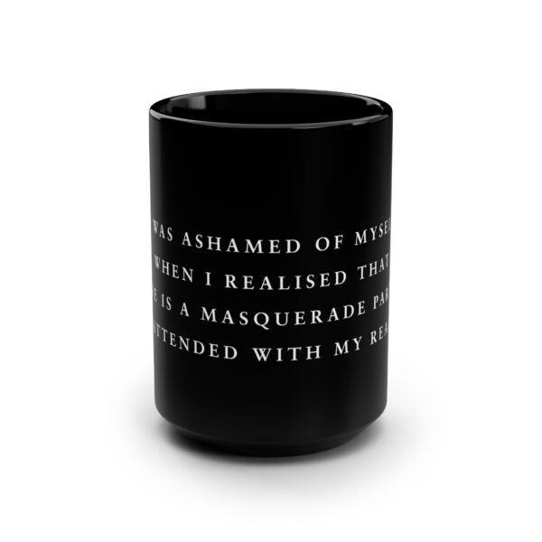 Kafka Coffee Mug Quote - Word Coffee Mug - Image 2