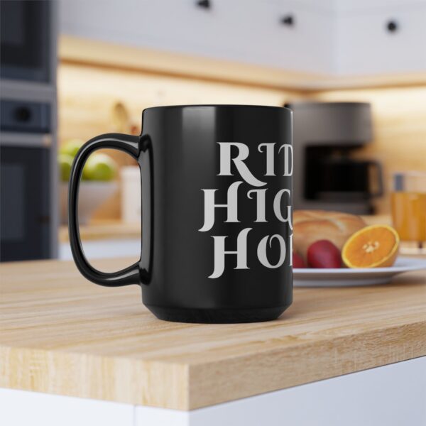 Inspirational Humor Word Mug - Riding High on Hopium - Word Mug for Creatives, Artists and Entrepreneurs - Image 4