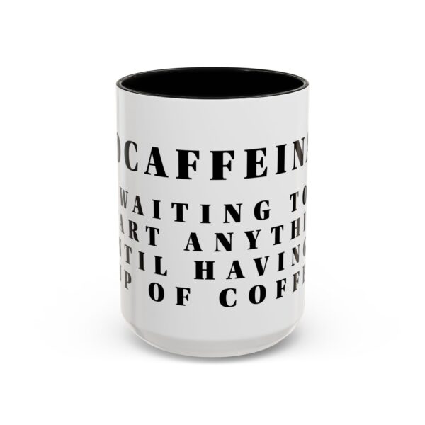 Coffee Lovers Word Mug - Coffee Humor Mug - Procaffeinate - Coffee Gift Mug - Image 2