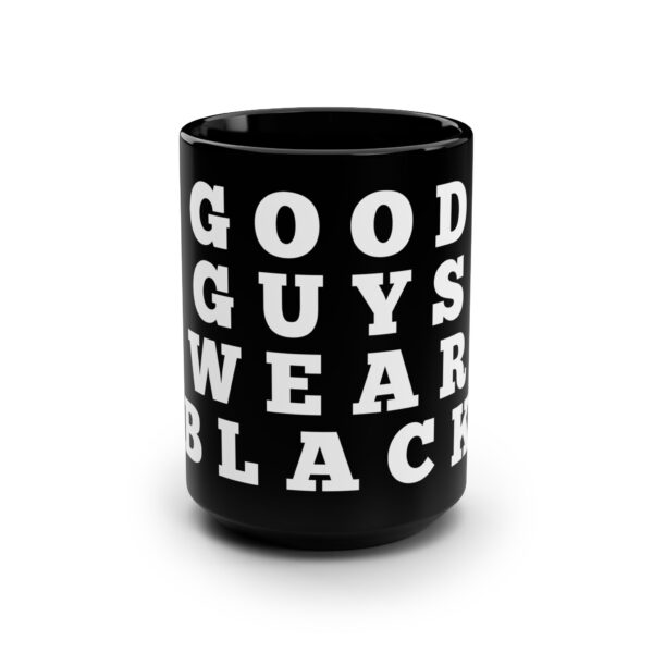 Good Guys Wear Black - Chuck Norris Movie Quote Coffee Mug - Image 2
